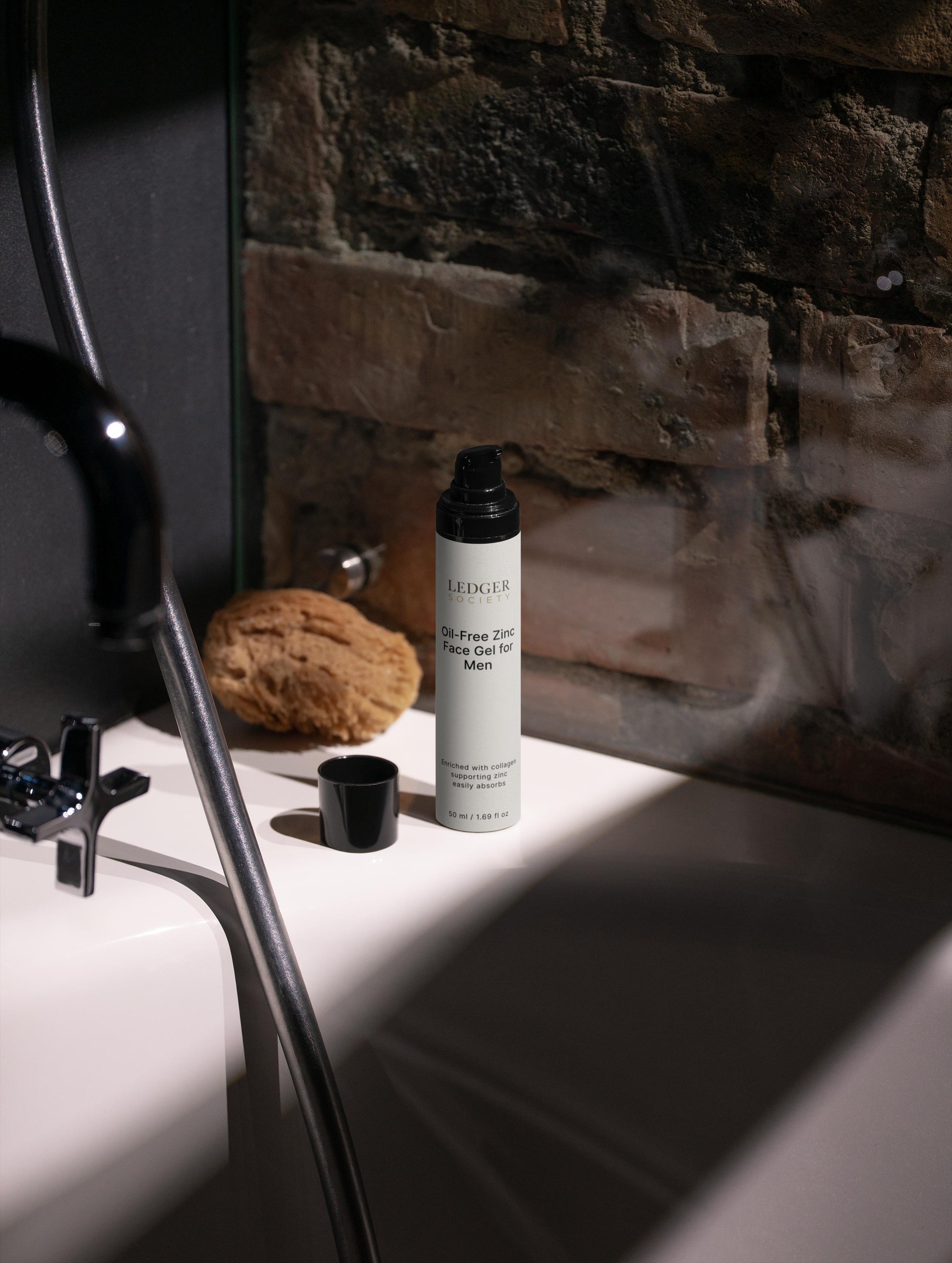 Oil-Free Zinc Face Gel for Men